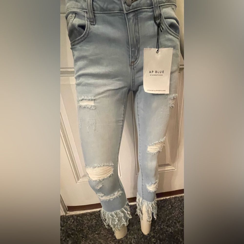 Aphrodite Light Blue Skinny Jeans